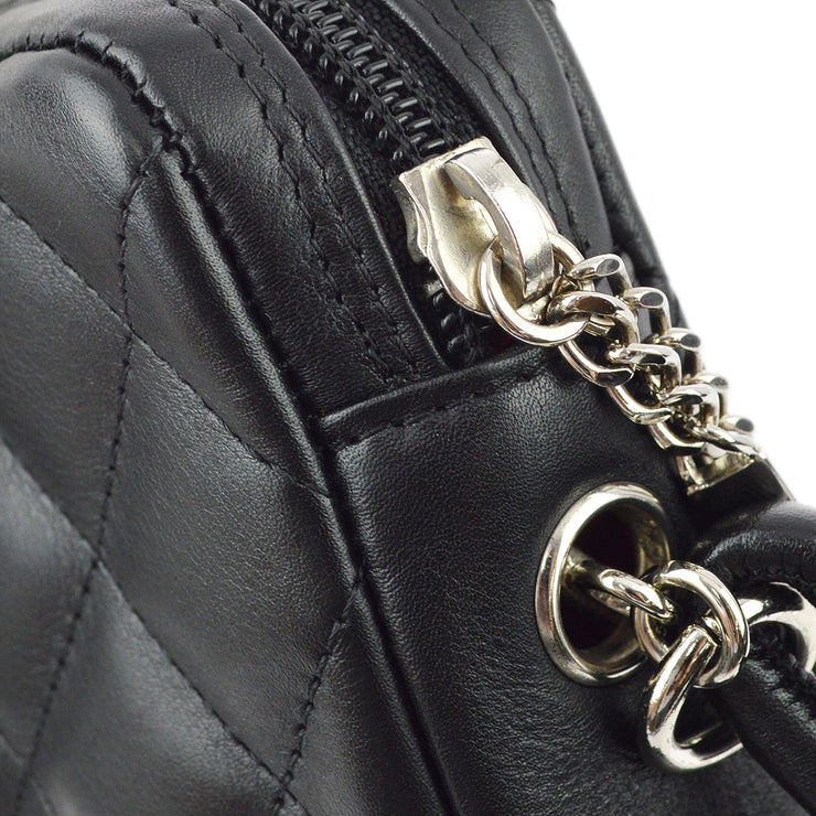 Chanel Black Calfskin Cambon Ligne Shoulder Bag