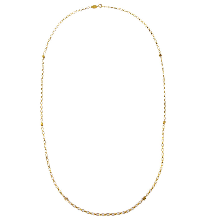 Chanel Gold Chain Necklace 1982