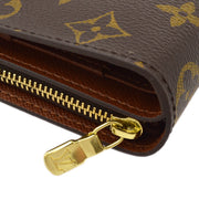 Louis Vuitton 2005 Monogram Compact Zip Wallet M61667