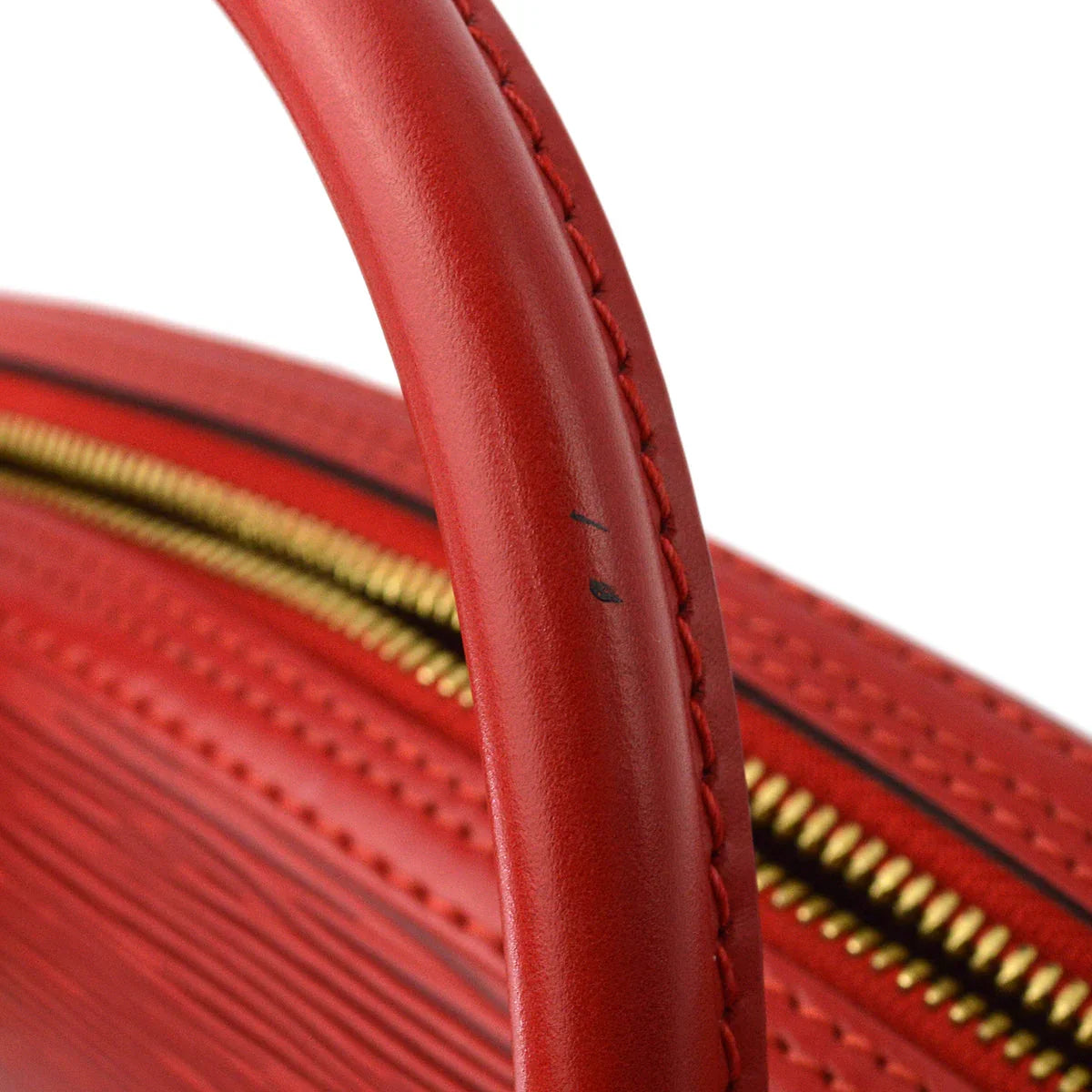 Louis Vuitton 1998 Red Epi Jasmin Handbag M52087