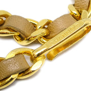 Chanel Medallion Chain Belt Beige 1982 Small Good