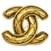 Chanel Gold CC Brooch Pin 1152