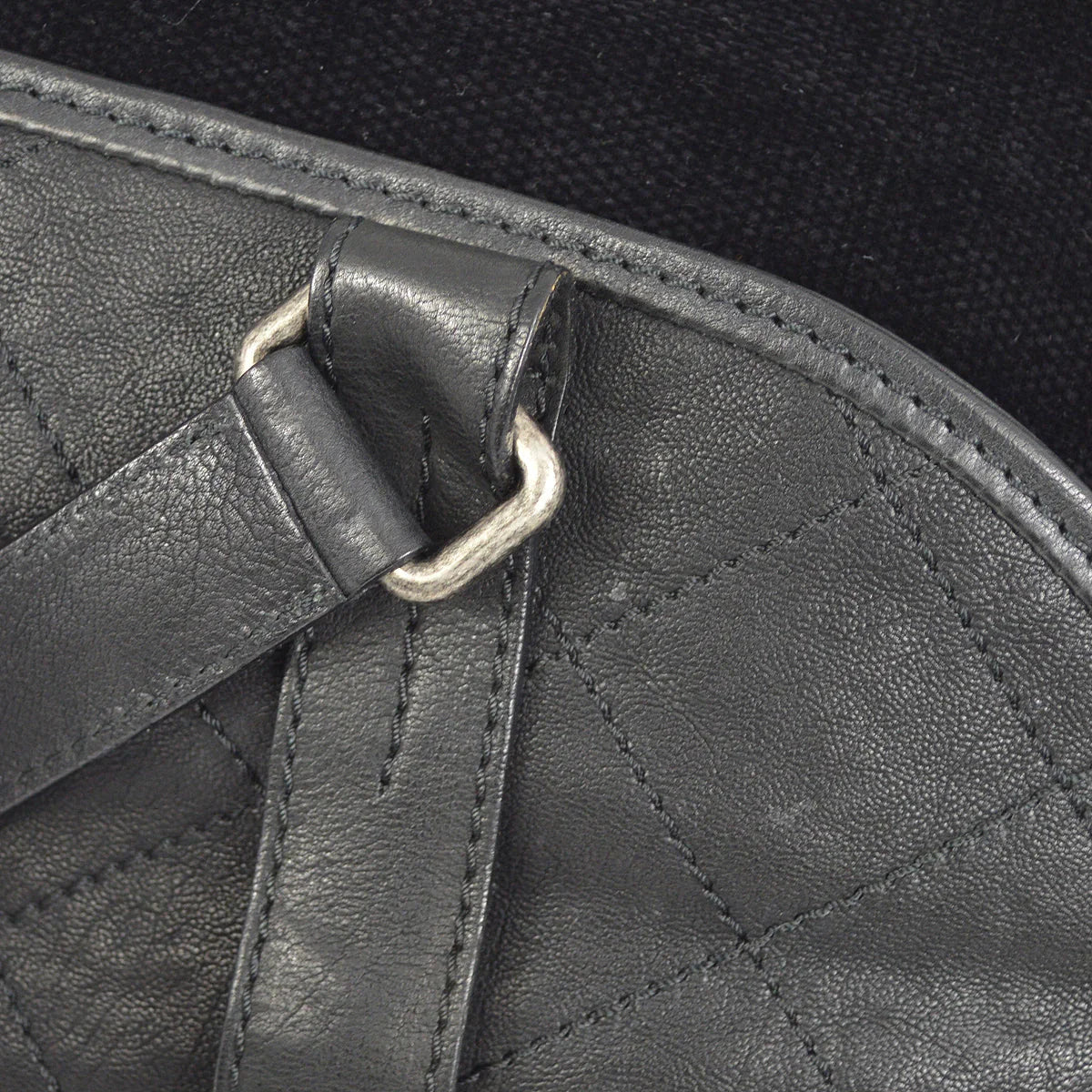 Chanel 2006-2008 Black Mademoiselle Lock Tote Bag