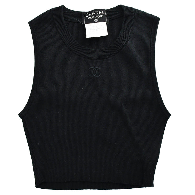 Chanel Spring 1995 Cropped Sleeveless Top #38