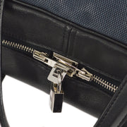 Hermes 2012 Black Toile H Swift Victoria 2 12H Business Handbag