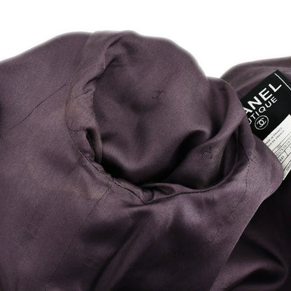 Chanel Spring 1998 Jacket Skirt Suit Brown #38