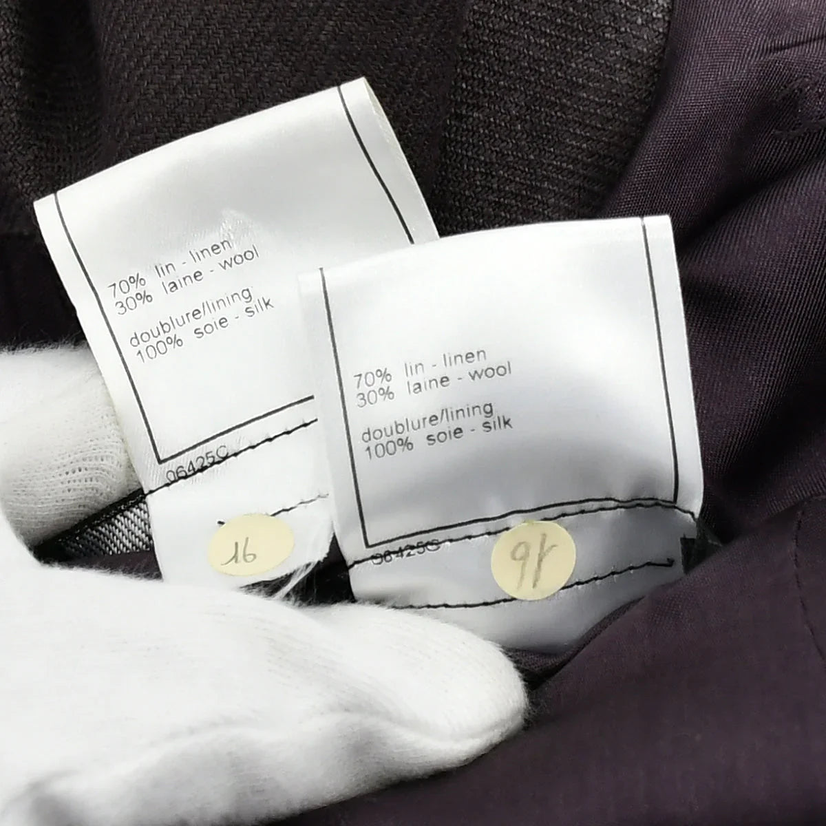 Chanel Spring 1998 Jacket Skirt Suit Brown #38