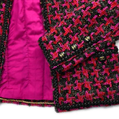 Chanel 1994 Open Front Jacket Skirt Suit #38