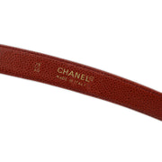 Chanel Red Caviar Waist Bum Bag #75/30