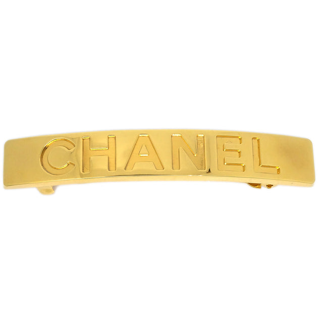 Chanel Hair Clip Hairpin Barrette Gold 97A/71 – AMORE Vintage Tokyo