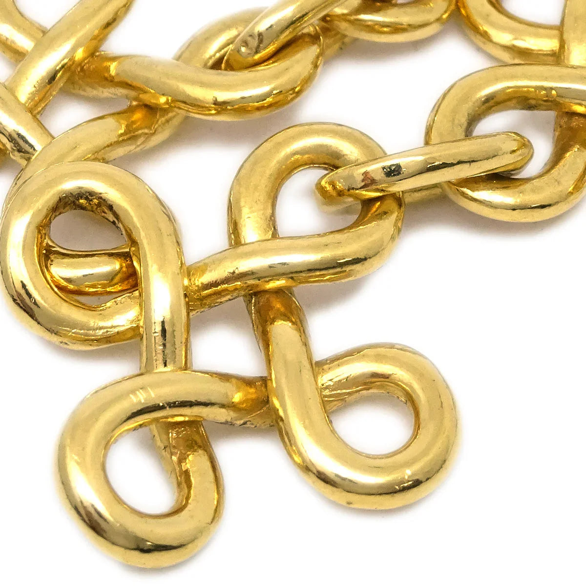 Chanel Dangle Earrings Clip-On Gold 93P/2930