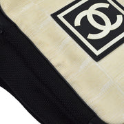 Chanel 2003-2004 Beige Travel Sport Line Shoulder Bag