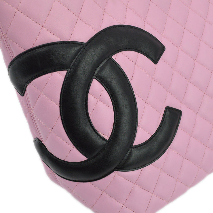 Chanel 2004-2005 Calfskin Cambon Ligne Tote 30