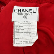 Chanel Double Breasted Jacket Red 29 #40