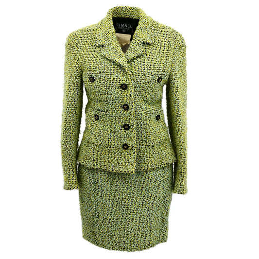 Chanel 1994 jacket skirt suit #36