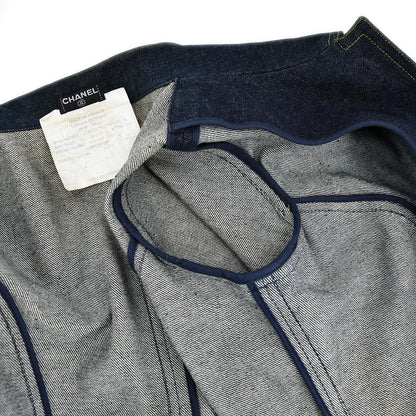 Chanel Denim Dress Navy #36