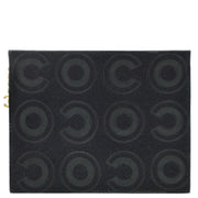 Chanel Black Pony Hair COCO Pouch Bag
