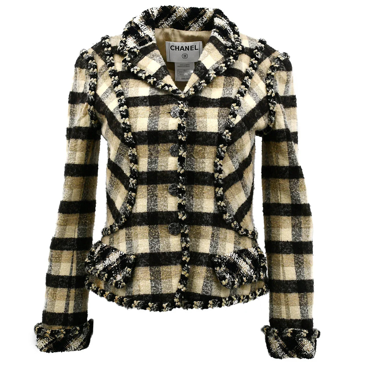 Chanel Fall 2006 Checked Jacket #36