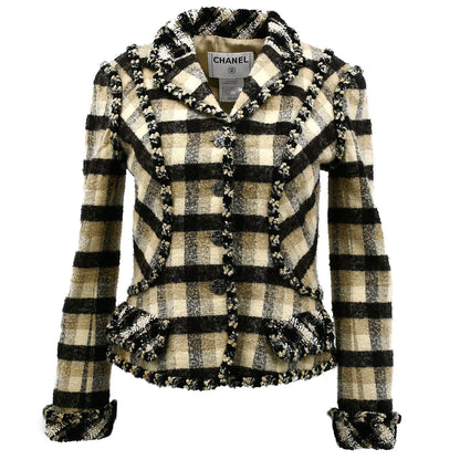 Chanel Fall 2006 Checked Jacket #36