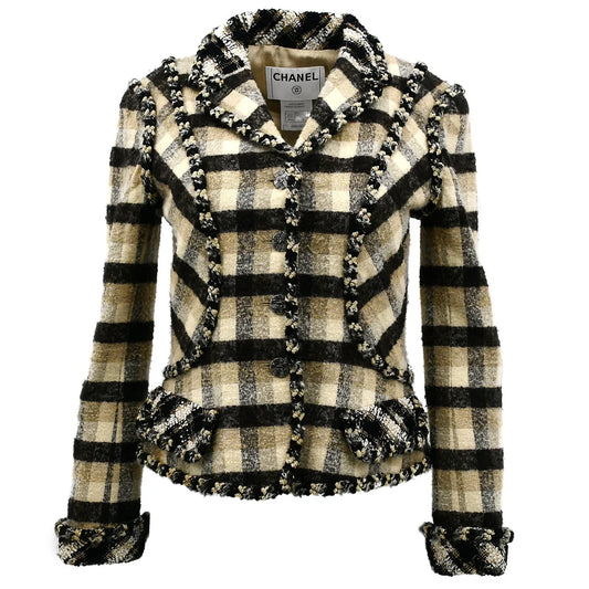 Chanel Fall 2006 Checked Jacket #36
