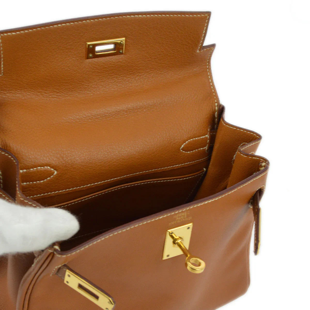 Hermes 1991 Gold Gulliver Kelly 20 Retourne