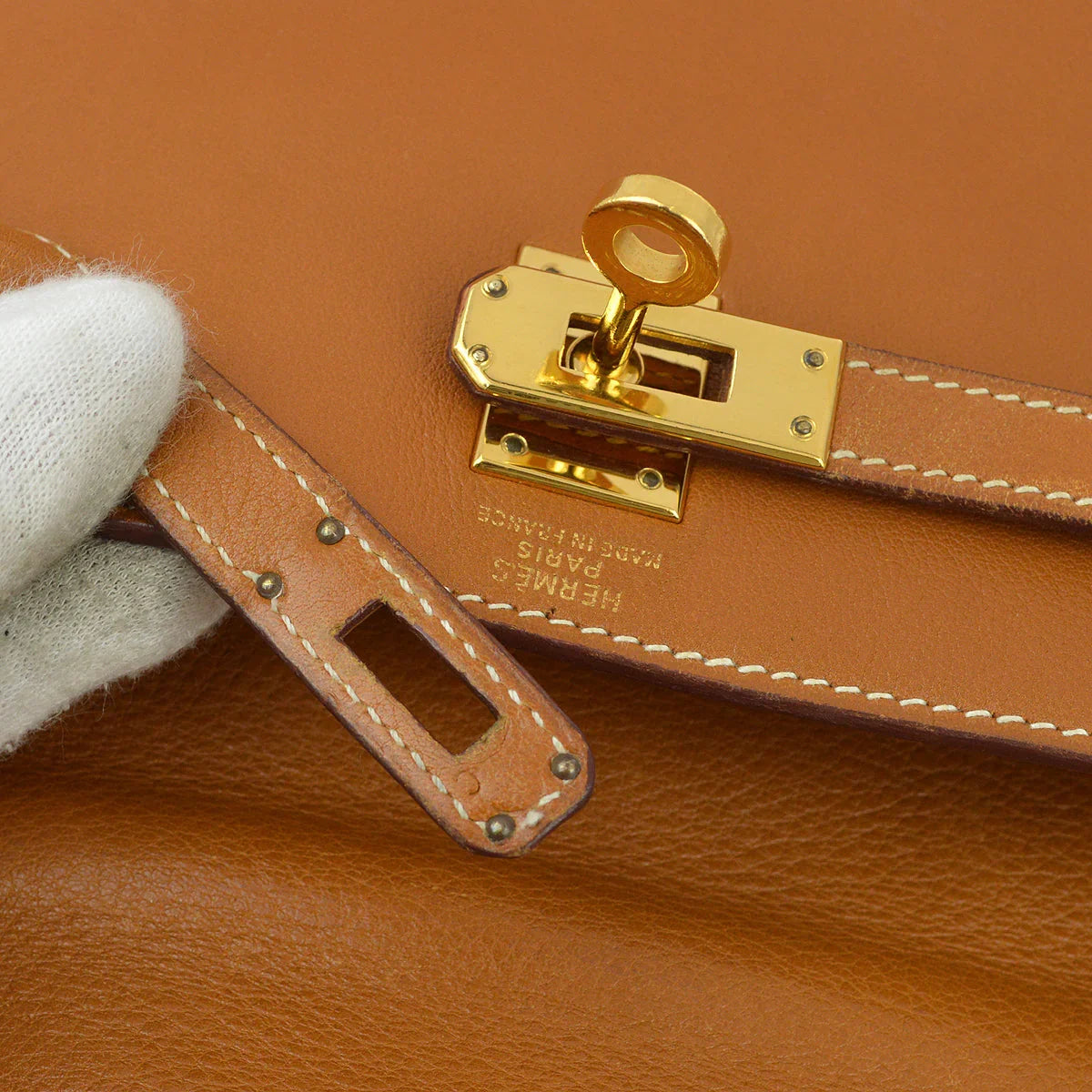 Hermes 1991 Gold Gulliver Kelly 20 Retourne