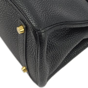 Hermes 2003 Black Togo Birkin 30 Handbag