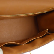 Hermes Natural Chamonix Kelly 28 Sellier 2way Shoulder Handbag