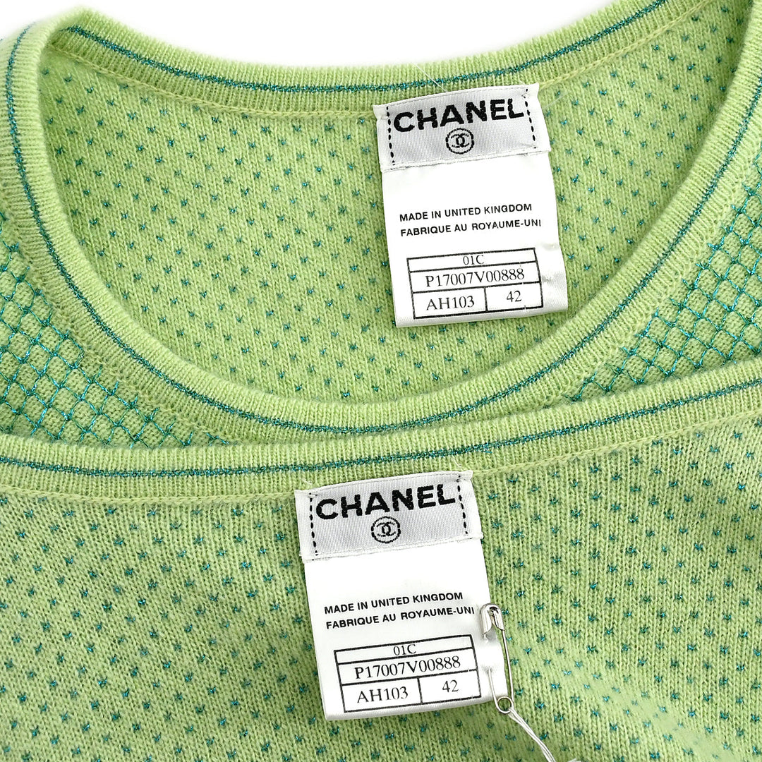 Chanel Cruise 2001 top and cardigan set #42 – AMORE Vintage