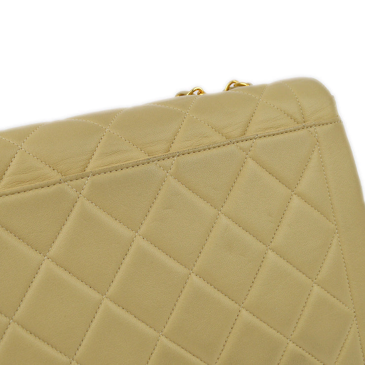 Chanel 1994-1996 Lambskin Medium Border Flap Bag