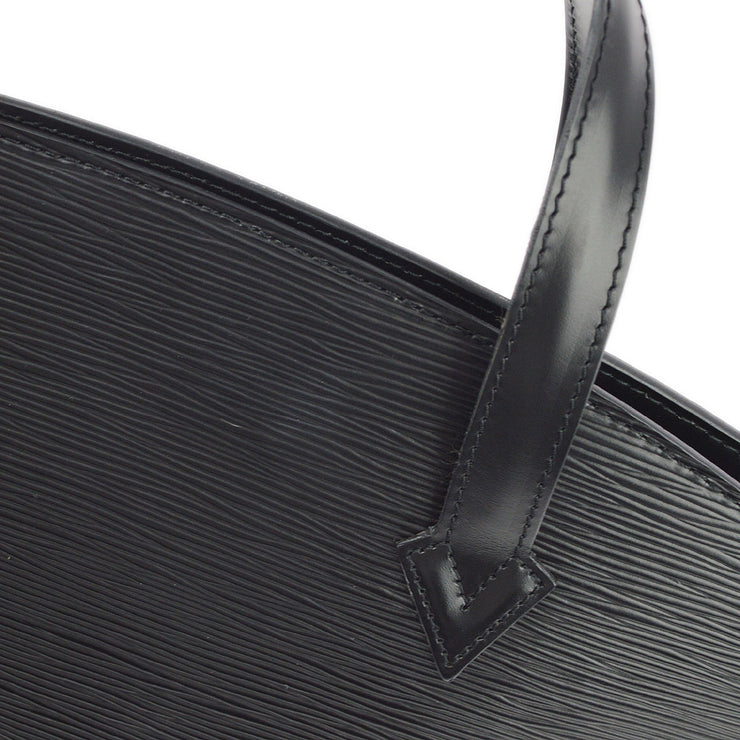 Louis Vuitton 1993 Black Epi Saint Jacques Tote Handbag M52272