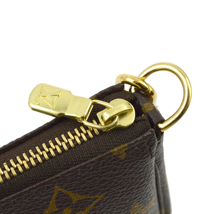 Louis Vuitton 2008 Monogram Mini Pochette Accessoires Handbag M58009