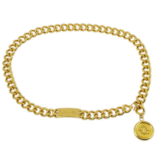 Chanel Medallion Chain Belt Gold