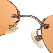 Chanel Sunglasses Eyewear Brown Small Good
