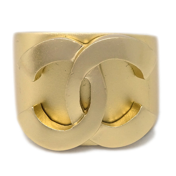Chanel 2001 CC Ring Gold #53