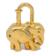 Hermes 1988 Elephant Cadena Gold Small Good