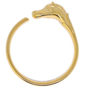 Hermes Cheval Horse Bangle Gold