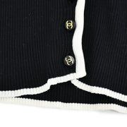 Chanel Cropped T-shirt Black 95P #40