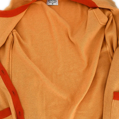 Chanel Cardigan Orange
