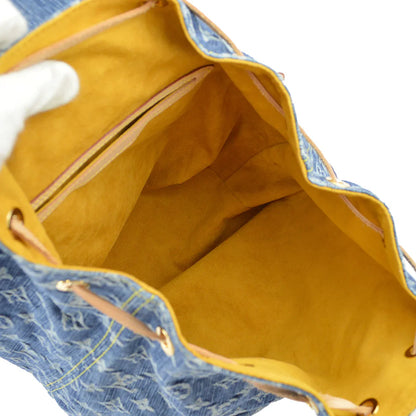 Louis Vuitton * 2006 Blue Monogram Denim Sac a Dos GM Backpack M95056