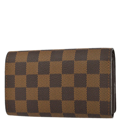 Louis Vuitton 2009 Damier Porte Monnaie Billets Tresor Wallet N61736