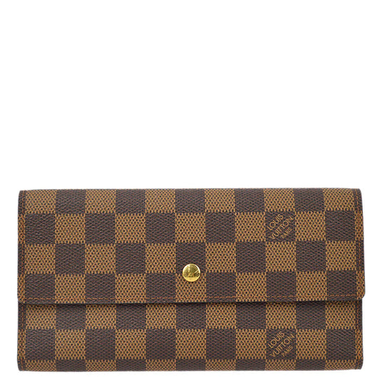 Louis Vuitton 2003 Damier Portefeuille International Wallet N61217