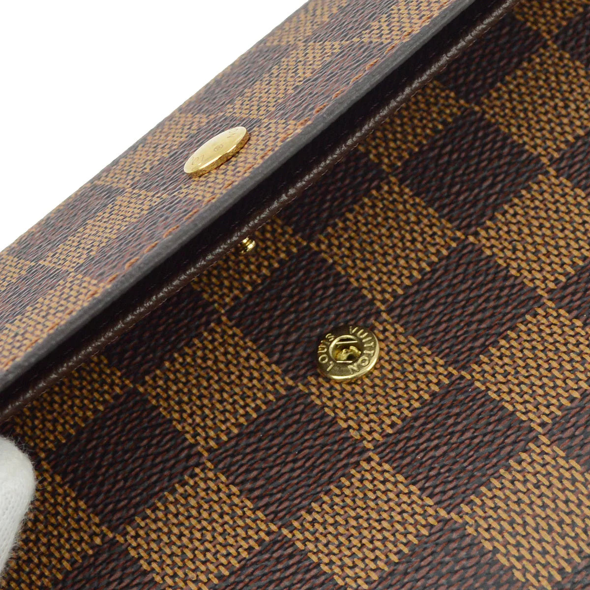 Louis Vuitton 2003 Damier Portefeuille International Wallet N61217