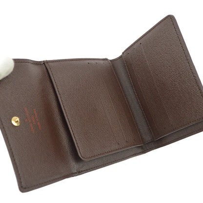 Louis Vuitton 2008 Damier Portefeuille Elise Bifold Wallet N61654