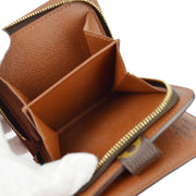 ルイヴィトン コンパクトジップ 二つ折り財布 モノグラム M61667
