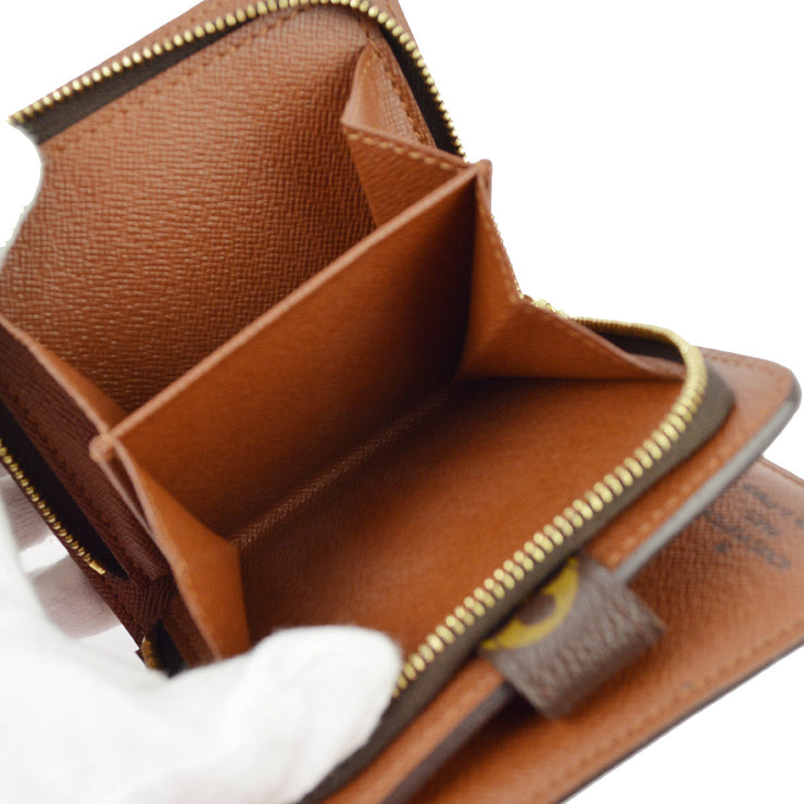 Louis Vuitton 2004 Monogram Compact Zip Wallet M61667