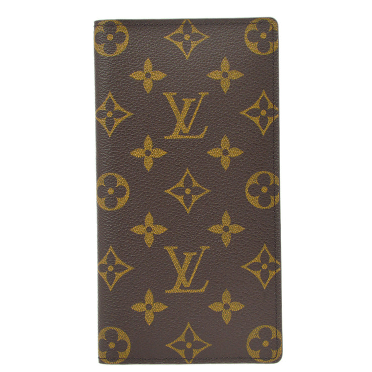 Louis Vuitton 2004 Monogram Porte Valeurs Cartes Credit Wallet M61823