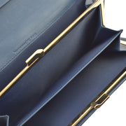 Christian Dior Navy Trotter Long Wallet Purse