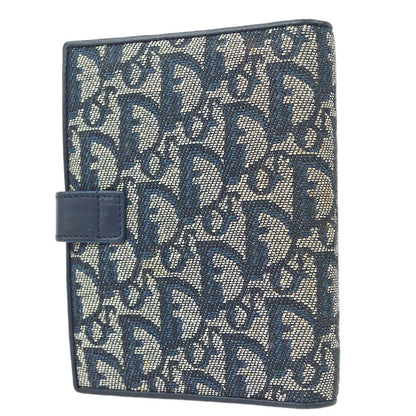 Christian Dior Navy Trotter Notebook Cover Small Good