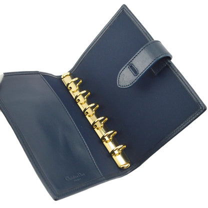Christian Dior Navy Trotter Notebook Cover Small Good